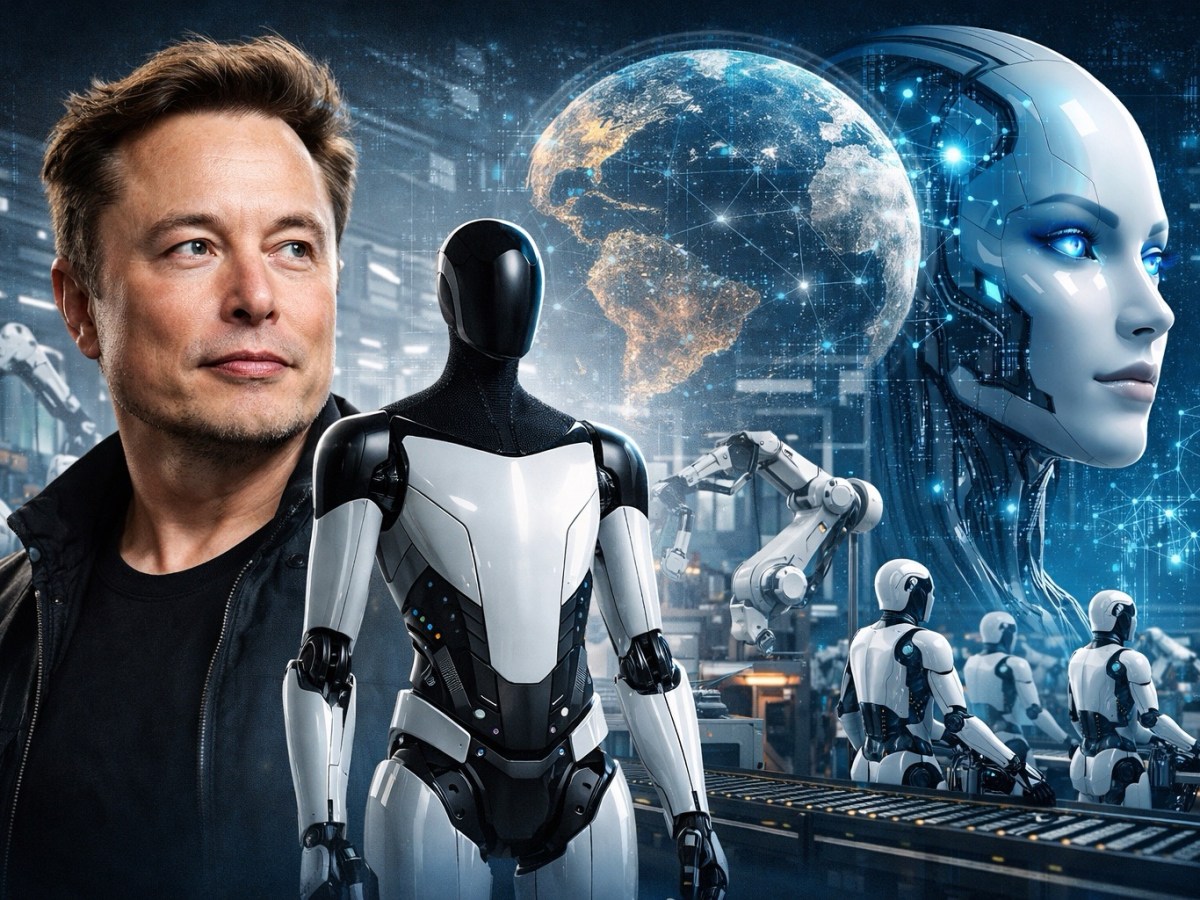 Musk Promises “Robots for All”—and Predicts AI Will Surpass Humanity Within Five&nbsp;Years