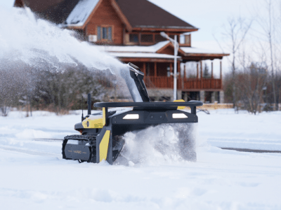 Robot Snow Blowers Face Their First Real Test as Winter Storms Hit&nbsp;Suburbs