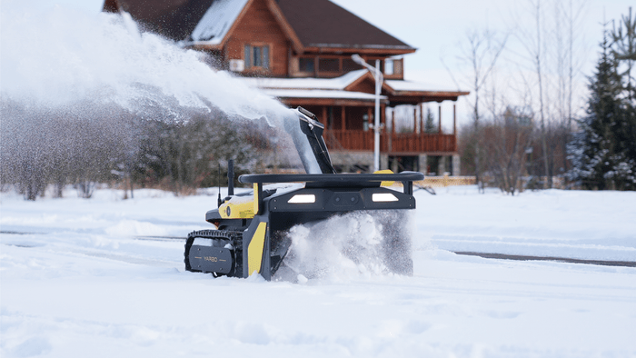 Robot Snow Blowers Face Their First Real Test as Winter Storms Hit&nbsp;Suburbs
